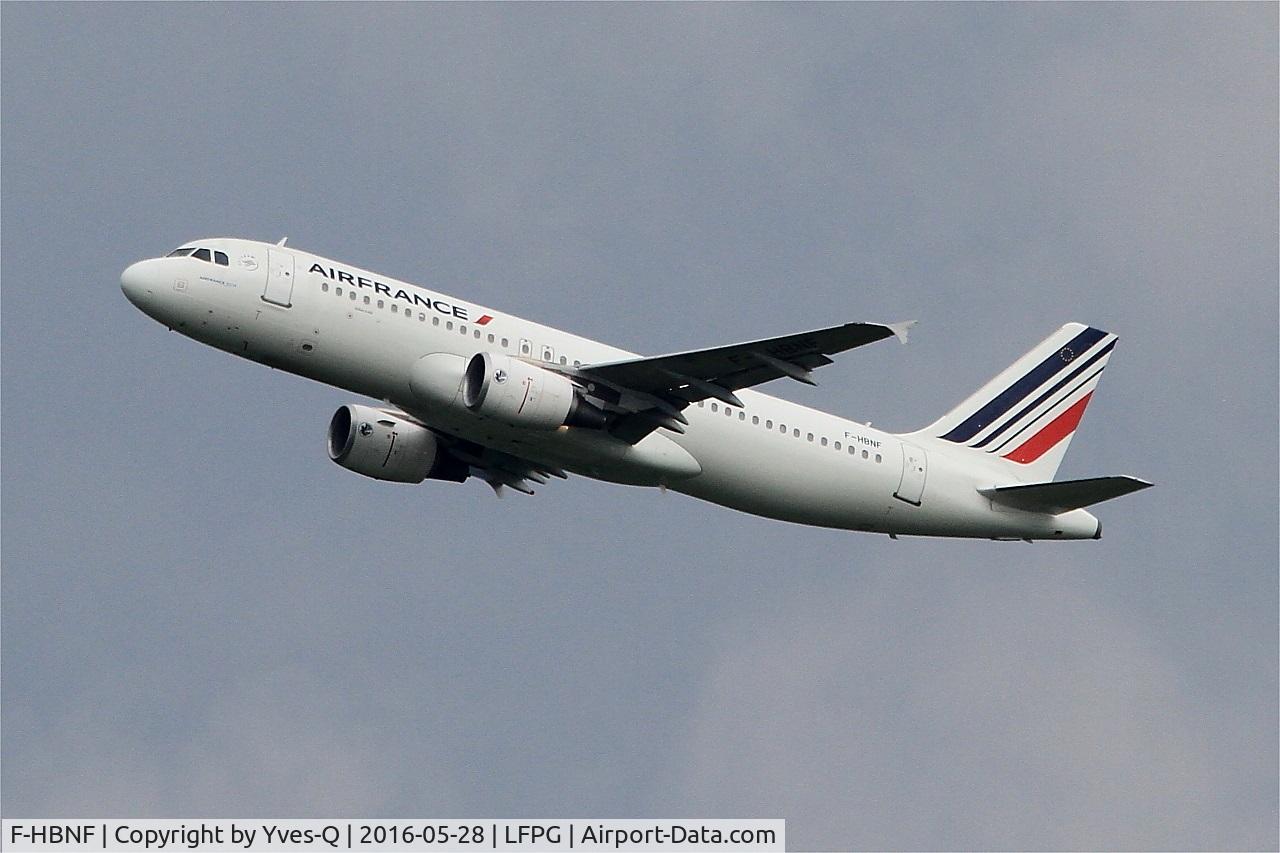 F-HBNF, 2011 Airbus A320-214 C/N 4714, Airbus A320-214, Climbing from Rwy 08L, Roissy Charles De Gaulle Airport (LFPG-CDG)