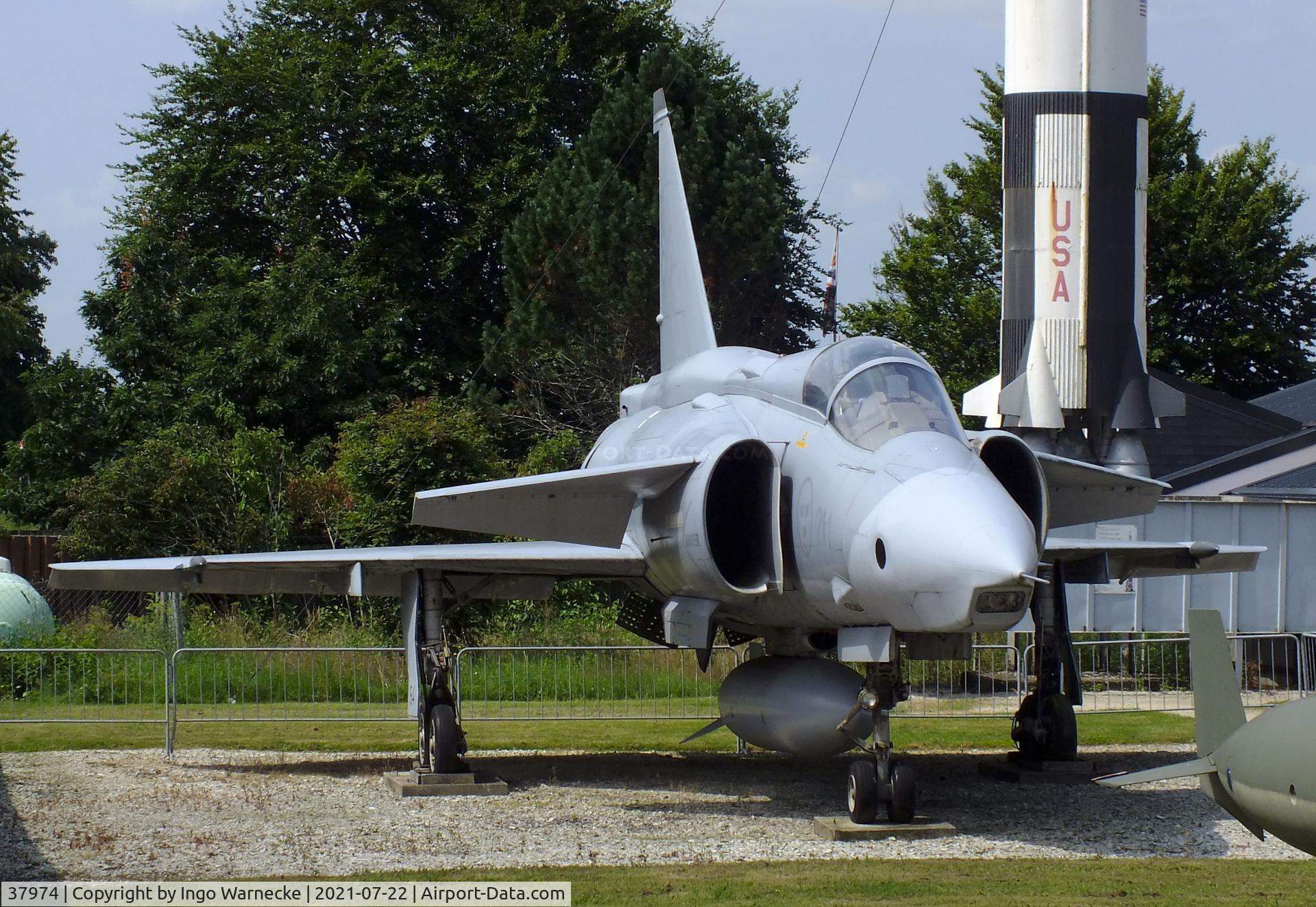 37974, Saab AJSF 37 Viggen C/N 37974, SAAB AJSF37 Viggen at the Flugausstellung P. Junior, Hermeskeil
