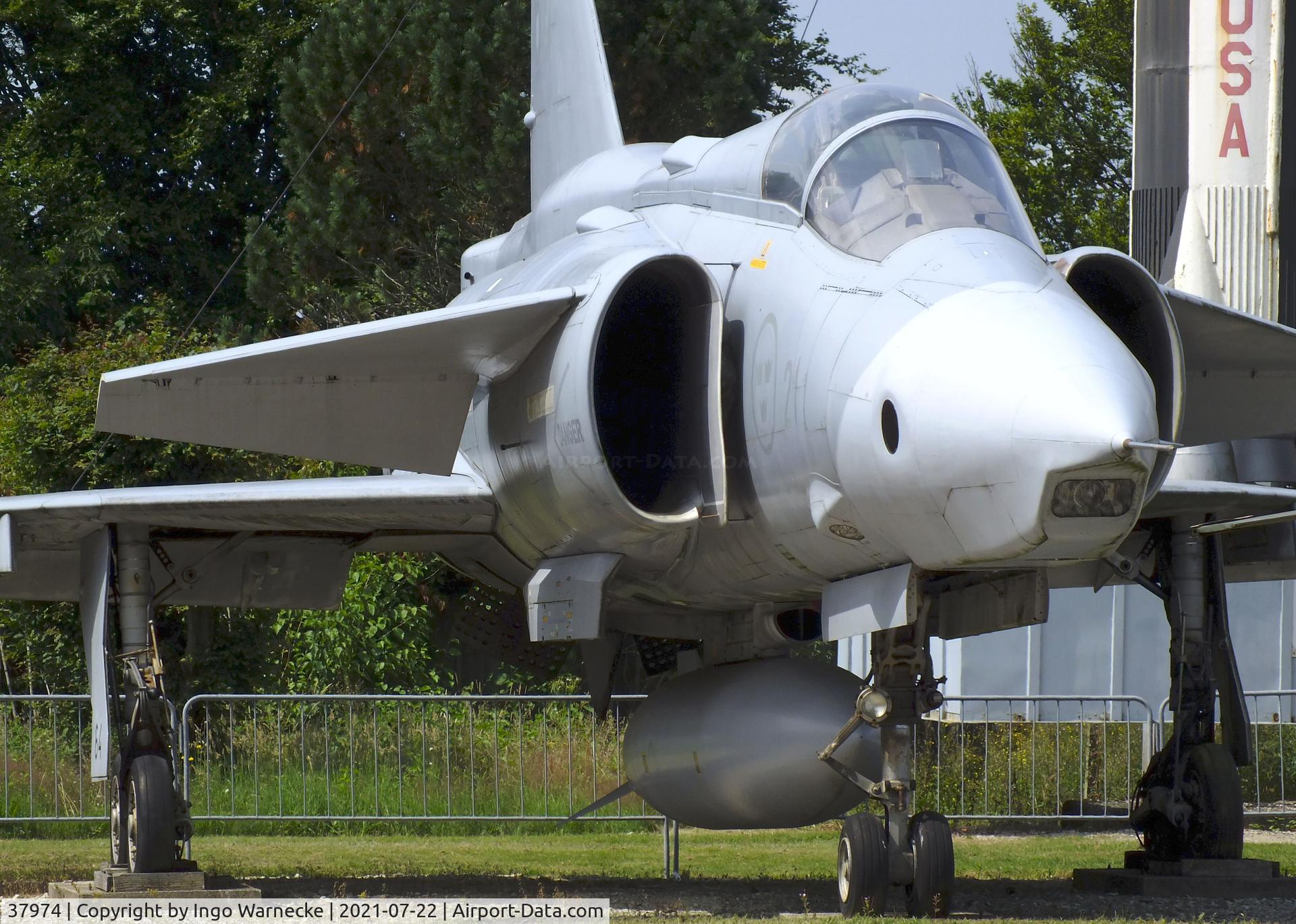 37974, Saab AJSF 37 Viggen C/N 37974, SAAB AJSF37 Viggen at the Flugausstellung P. Junior, Hermeskeil