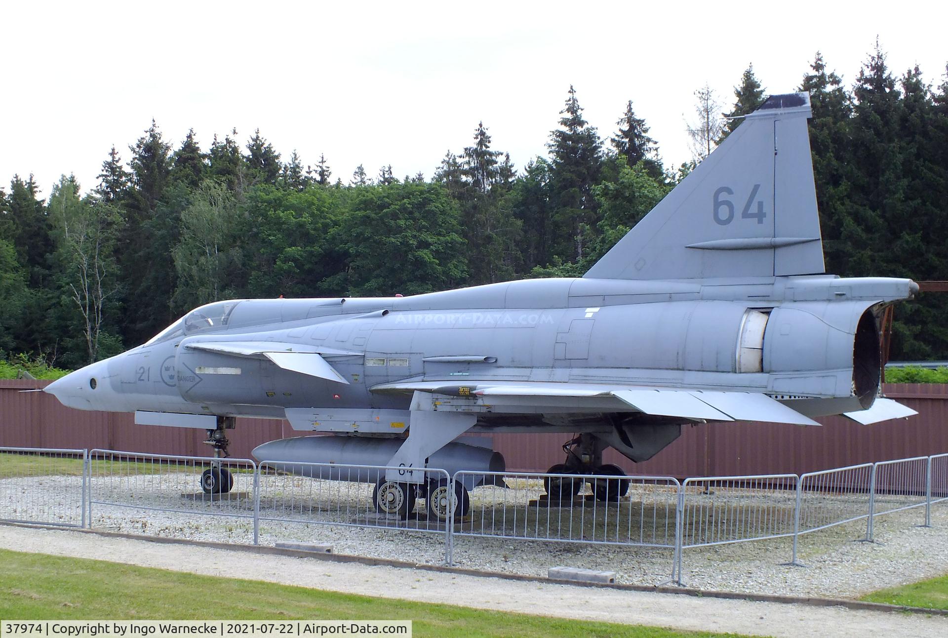 37974, Saab AJSF 37 Viggen C/N 37974, SAAB AJSF37 Viggen at the Flugausstellung P. Junior, Hermeskeil
