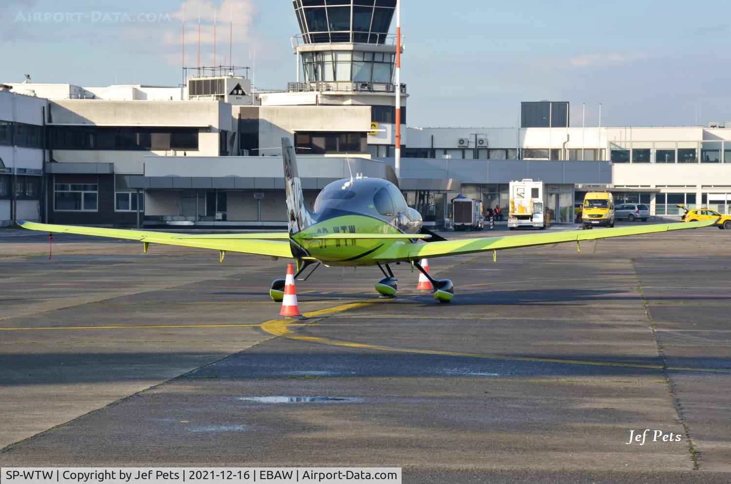 SP-WTW, 2021 Cirrus SR22T G6 GTS C/N 2295, Visitor at Antwerp Airport.