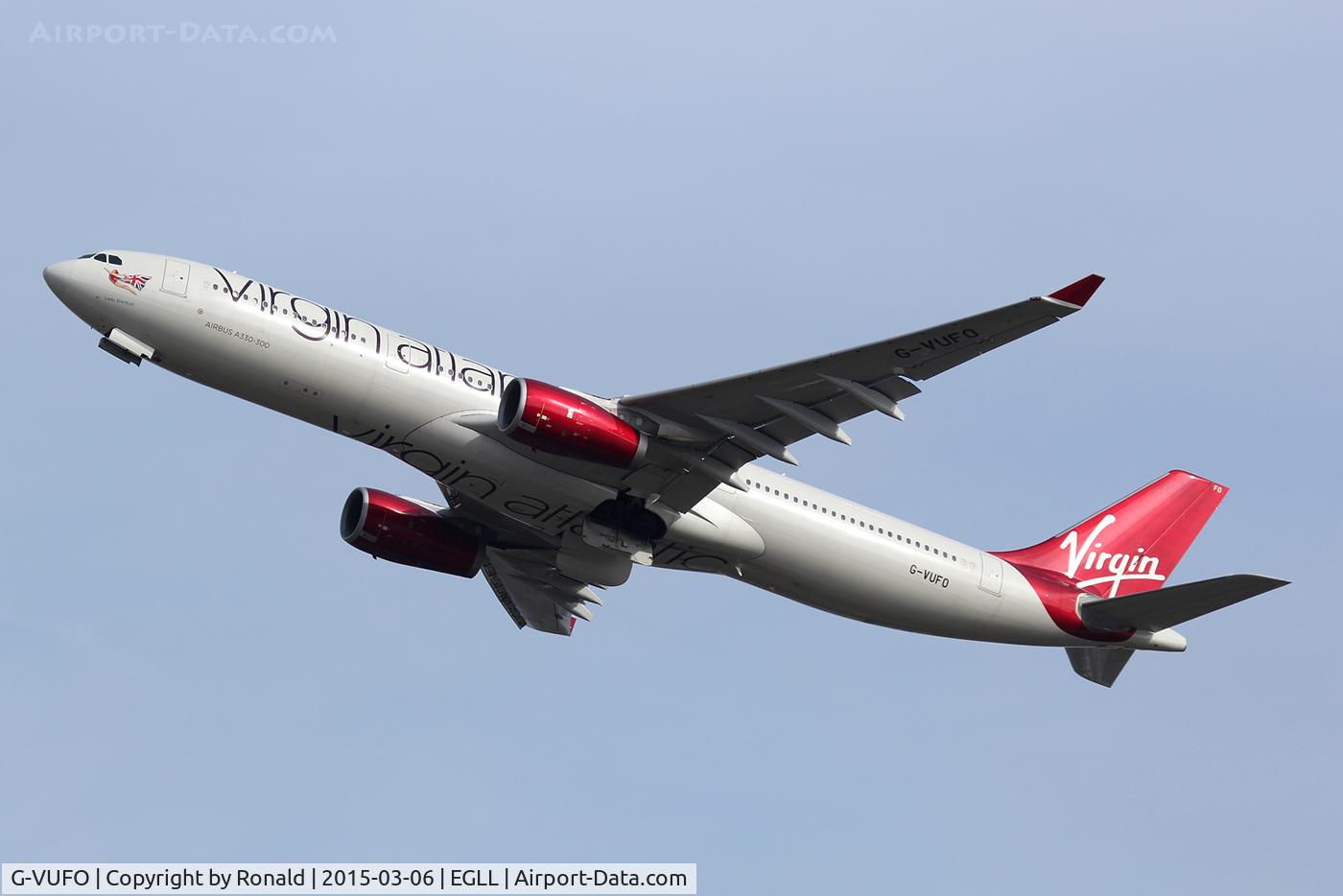 G-VUFO, 2012 Airbus A330-343X C/N 1352, at lhr
