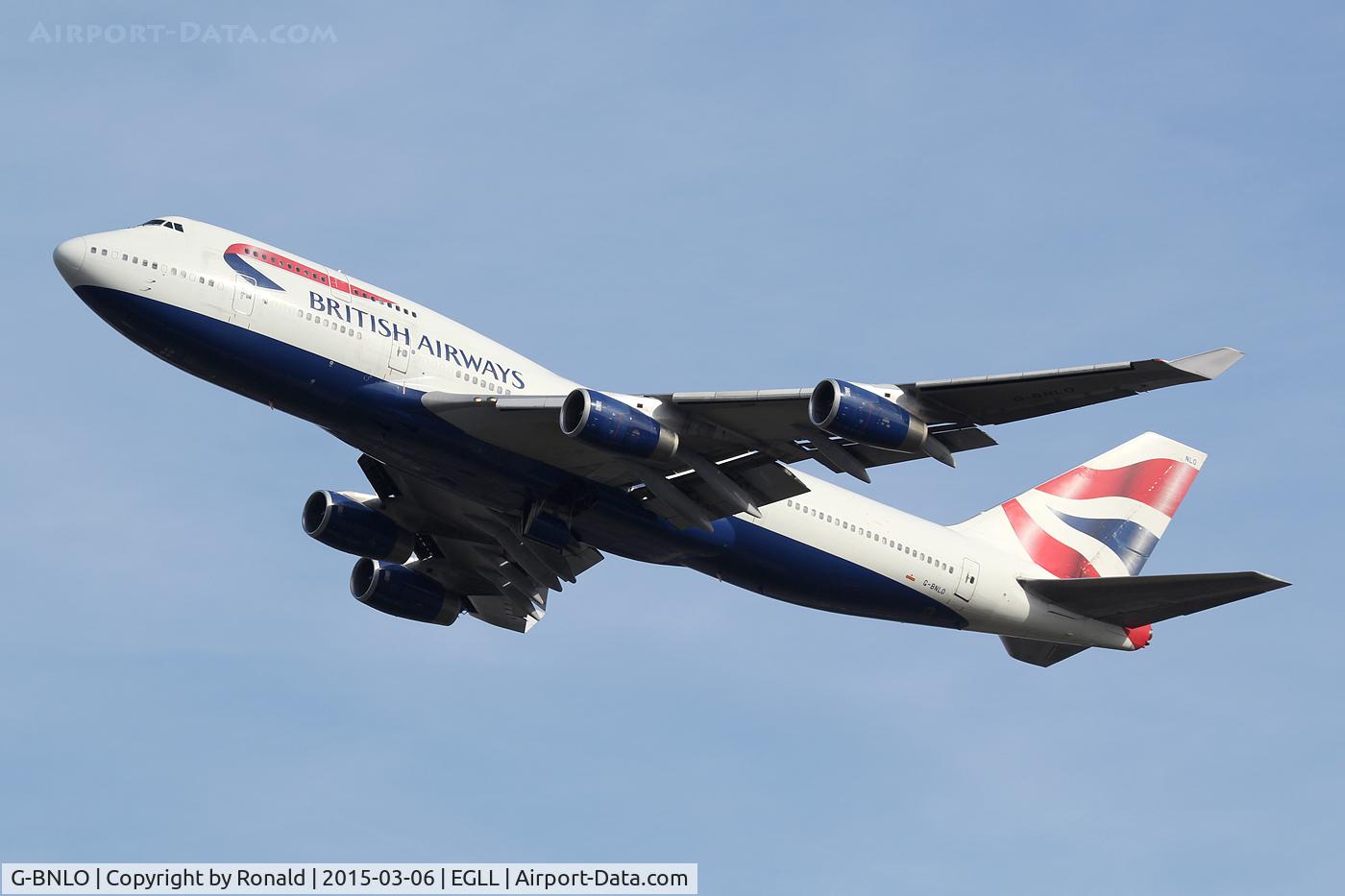 G-BNLO, 1990 Boeing 747-436 C/N 24057, at lhr