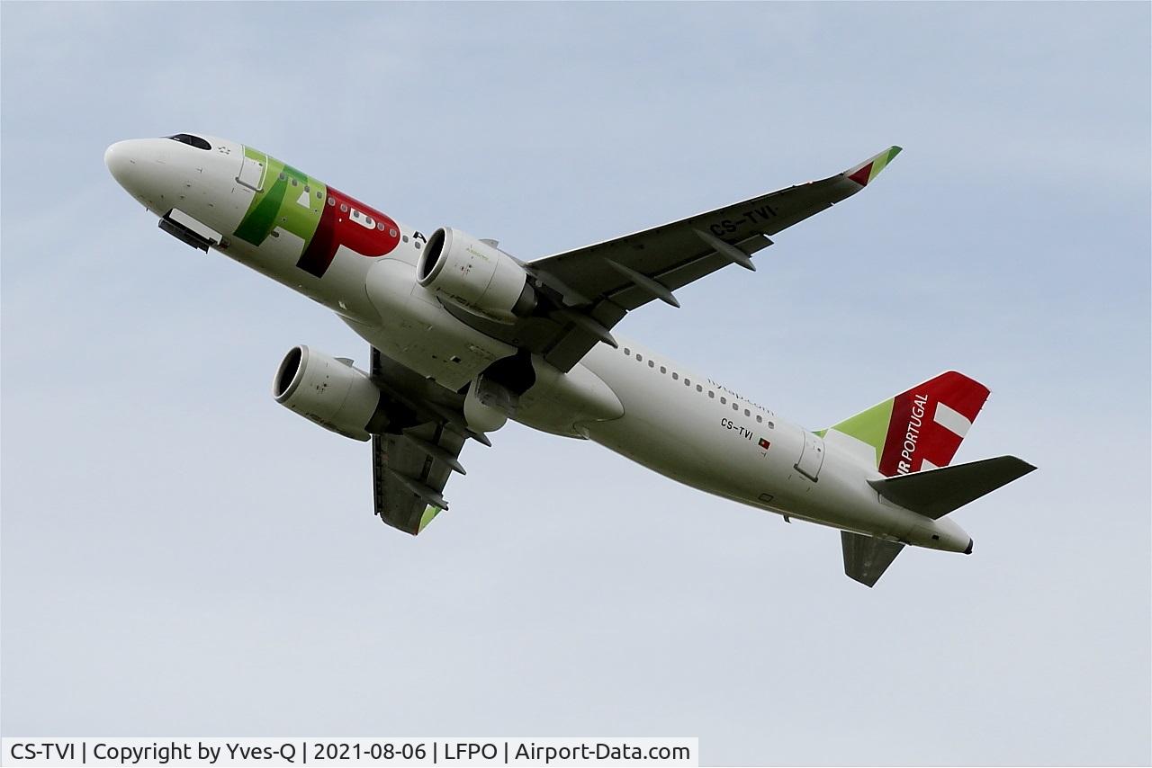 CS-TVI, 2021 Airbus A320-251N C/N 10338, Airbus A320-251N, Climbing from rwy 24, Paris Orly Airport (LFPO-ORY)