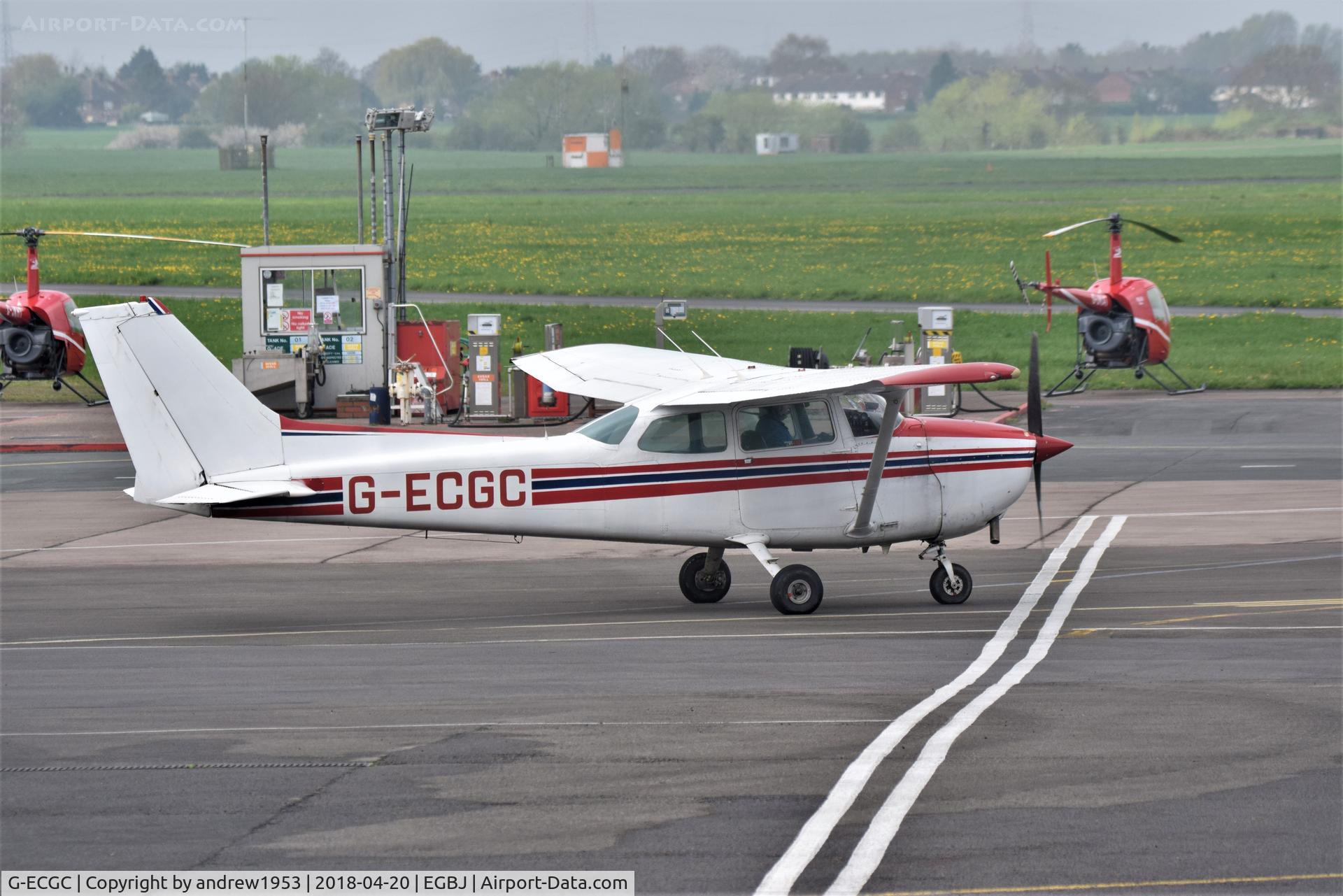 G-ECGC, 1979 Reims F172N Skyhawk C/N 1850, G-ECGC at Gloucestershire Airport.
