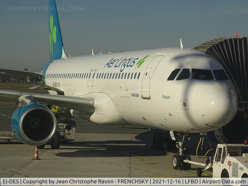 EI-DES, 2005 Airbus A320-214 C/N 2635, AER LINGUS