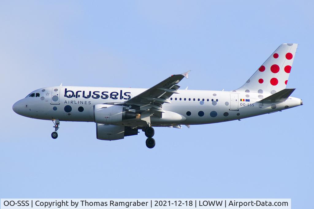 OO-SSS, 2003 Airbus A319-111 C/N 2030, Brussels Airlines Airbus A319