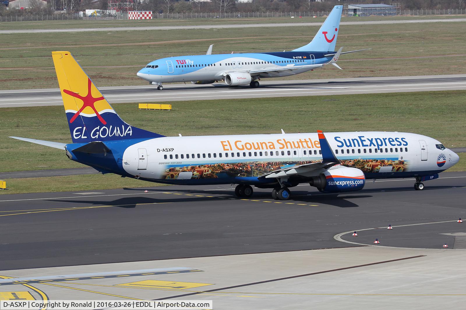 D-ASXP, 2008 Boeing 737-8HX C/N 29684, at dus