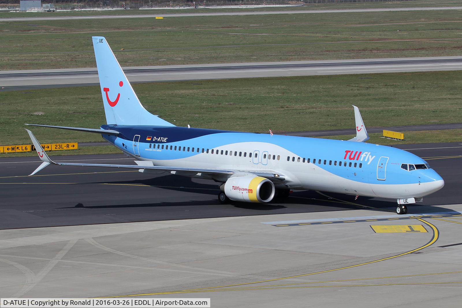 D-ATUE, 2006 Boeing 737-8K5 C/N 34686, at dus