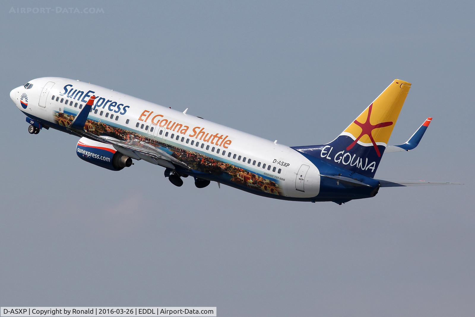 D-ASXP, 2008 Boeing 737-8HX C/N 29684, at dus