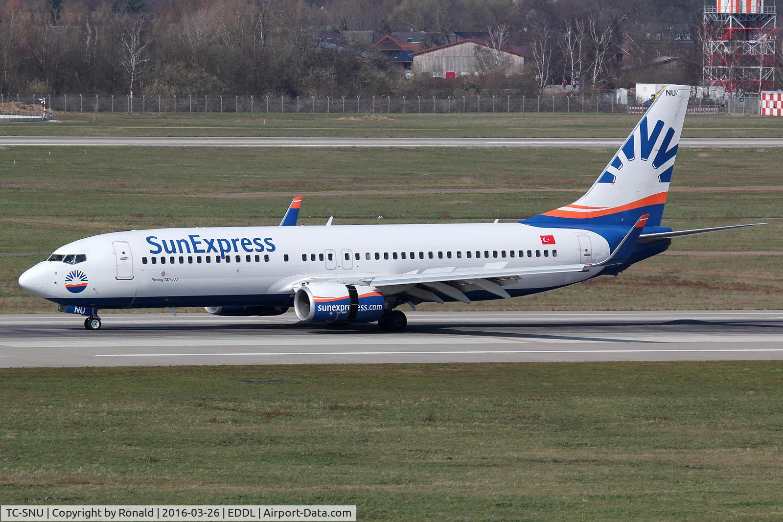 TC-SNU, 2010 Boeing 737-8HC C/N 40756, at dus