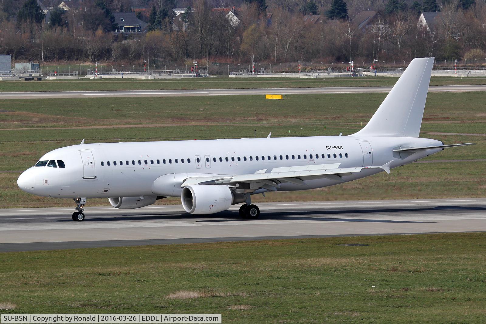 SU-BSN, 2009 Airbus A320-214 C/N 3840, at dus