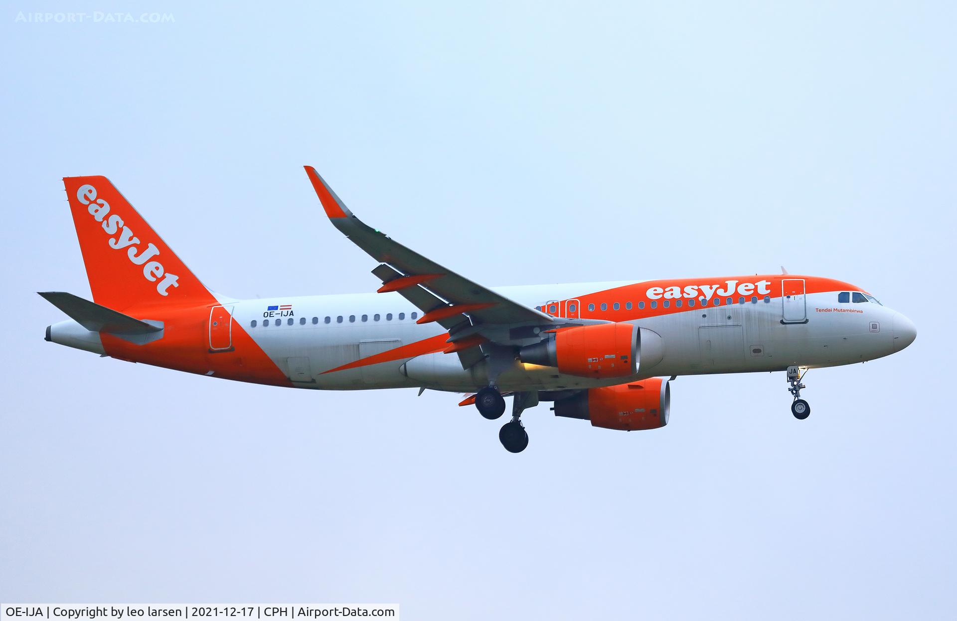 OE-IJA, 2017 Airbus A320-214 C/N 7660, Copenhagen 17.12.2021