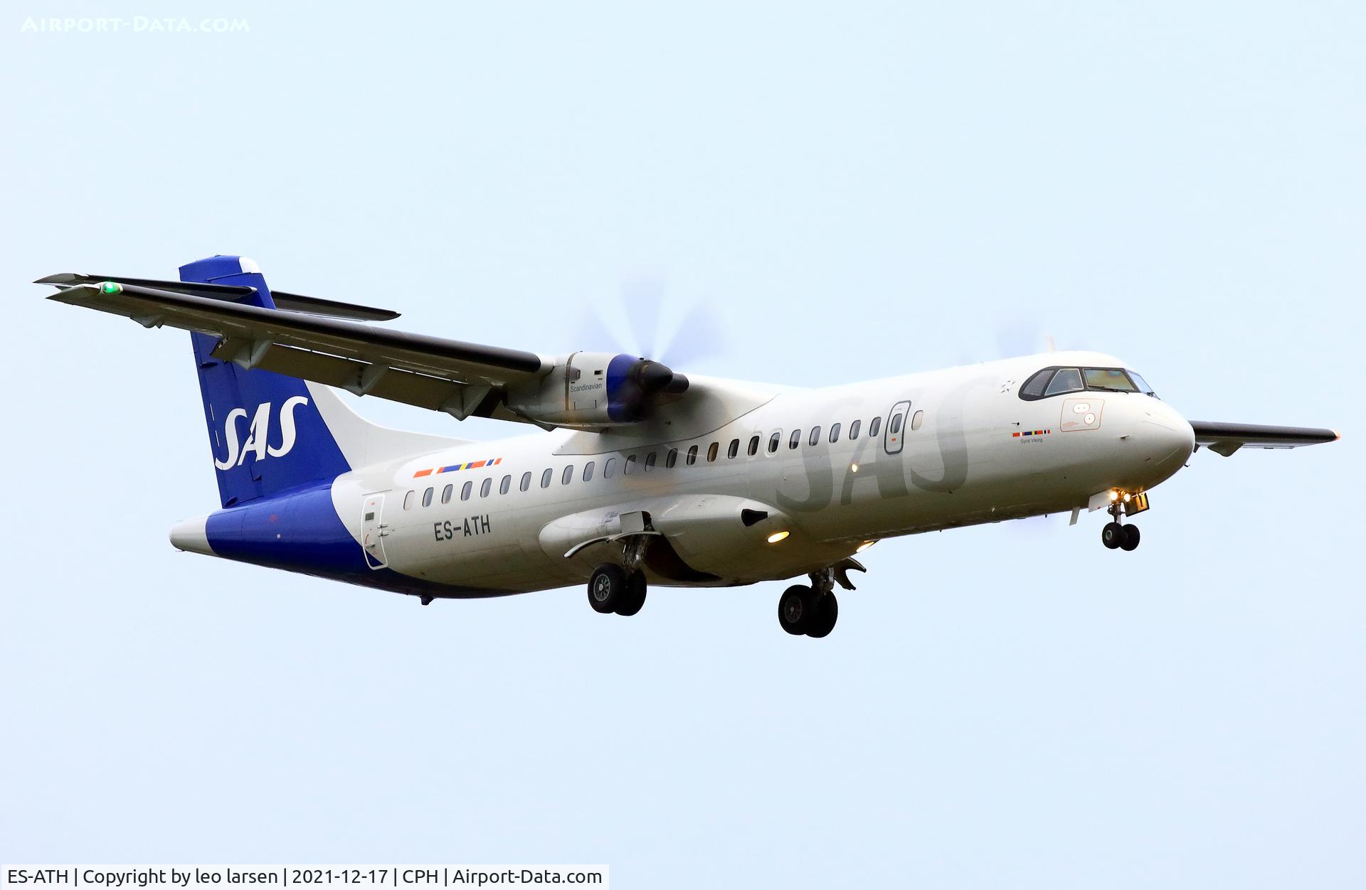 ES-ATH, 2012 ATR 72-600 (72-212A) C/N 1064, Copenhagen 17.12.2021