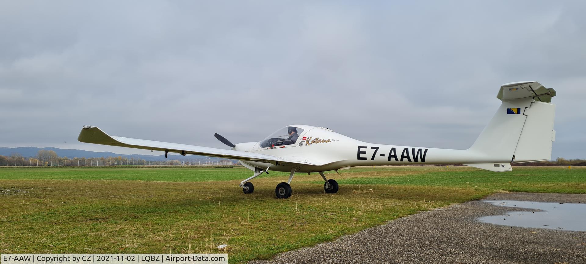 E7-AAW, 1996 Diamond DA-20-A1 Katana C/N 10101, Diamond DA20 A1 , LQBZ, 2021