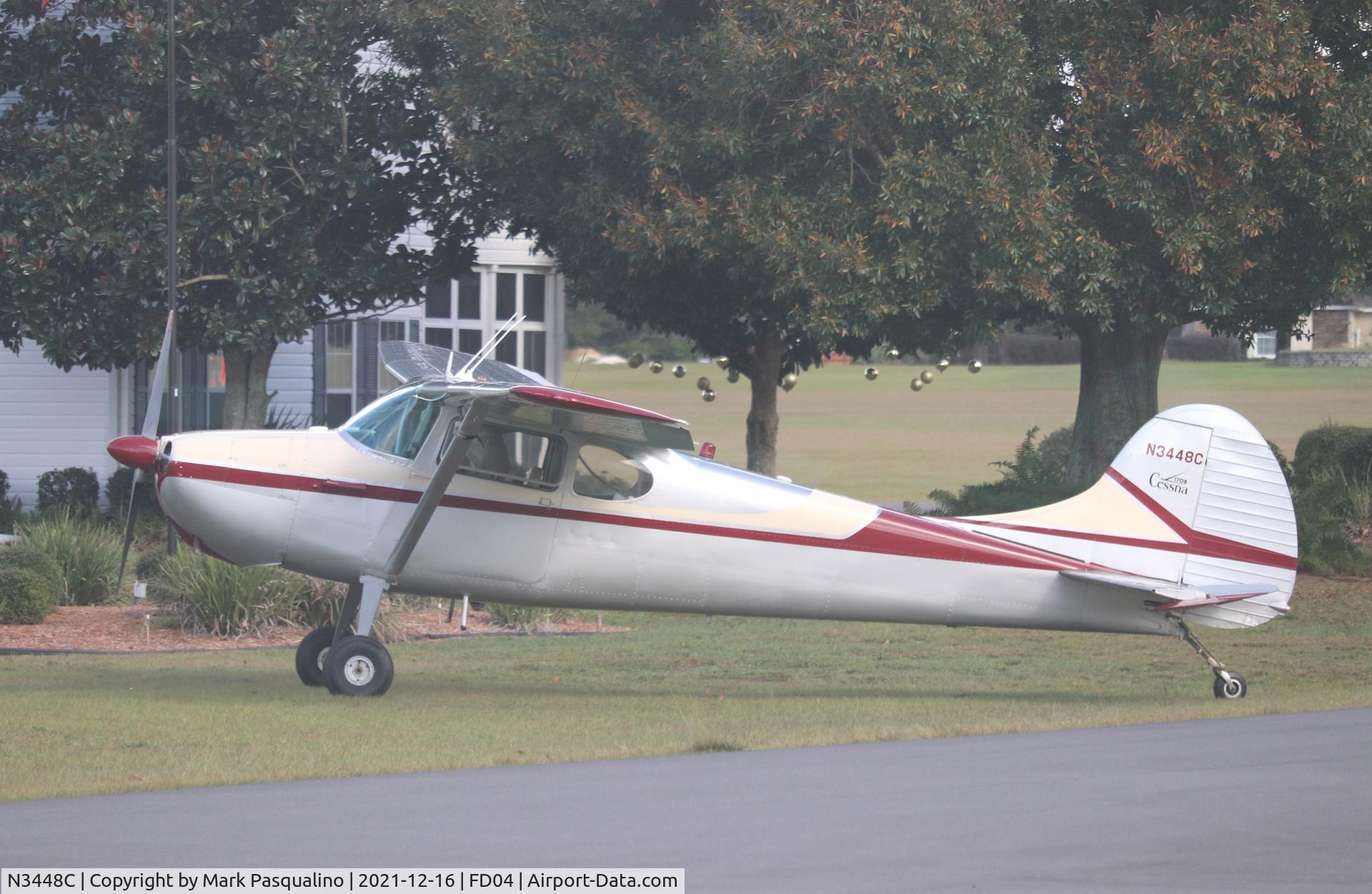 N3448C, 1954 Cessna 170B C/N 26491, Cessna 170B