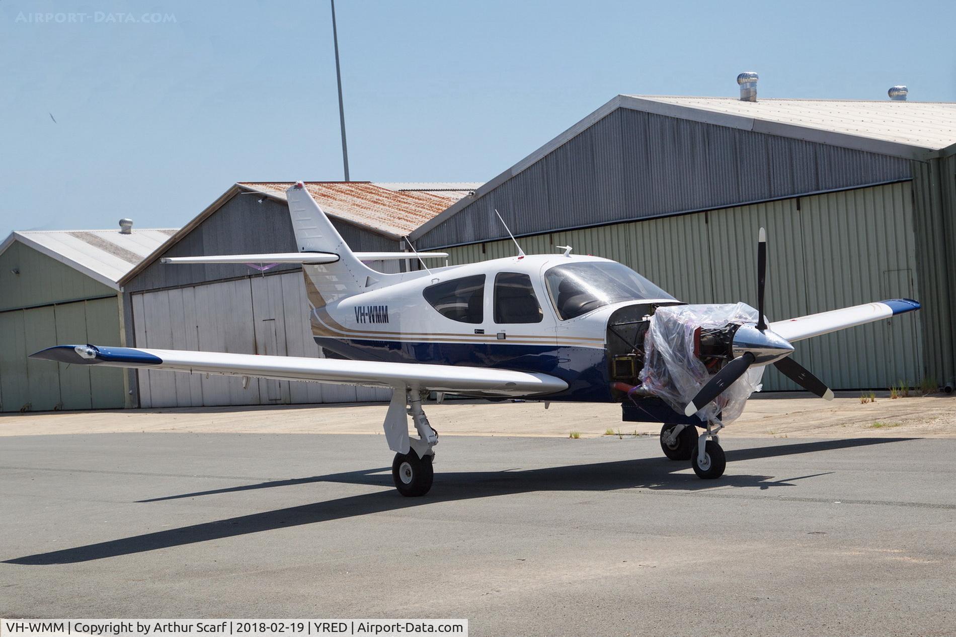 VH-WMM, 1977 Rockwell International 114 Commander C/N 14229, Redcliffe February 2018