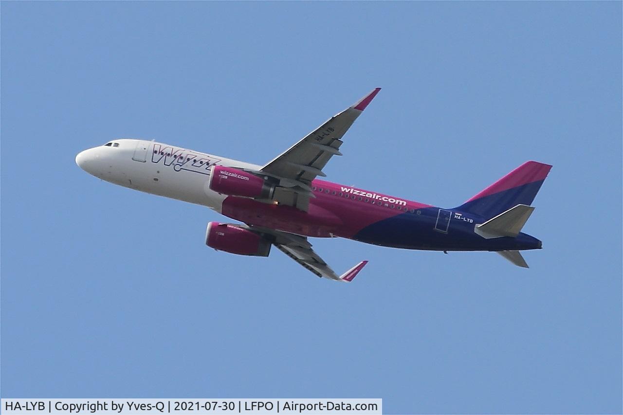 HA-LYB, 2014 Airbus A320-232 C/N 6093, Airbus A320-232, Climbing from rwy 24, Paris Orly Airport (LFPO-ORY)