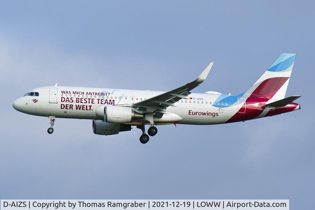 D-AIZS, 2013 Airbus A320-214 C/N 5557, Eurowings Airbus A320 
