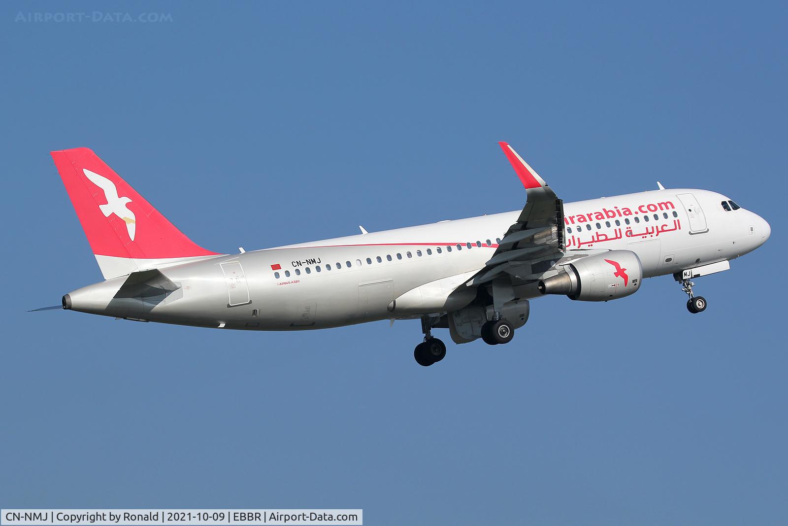 CN-NMJ, 2015 Airbus A320-214 C/N 6896, at bru
