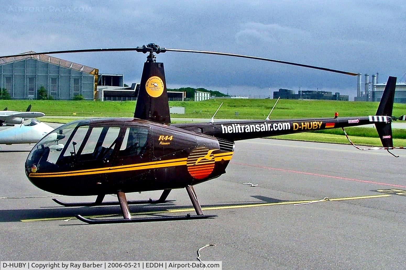 D-HUBY, 2001 Robinson R44 Raven C/N 0988, D-HUBY   Robinson R-44 Raven [0988] (helitransair.com) Hamburg-Fuhlsbuettel~D 21/05/2006