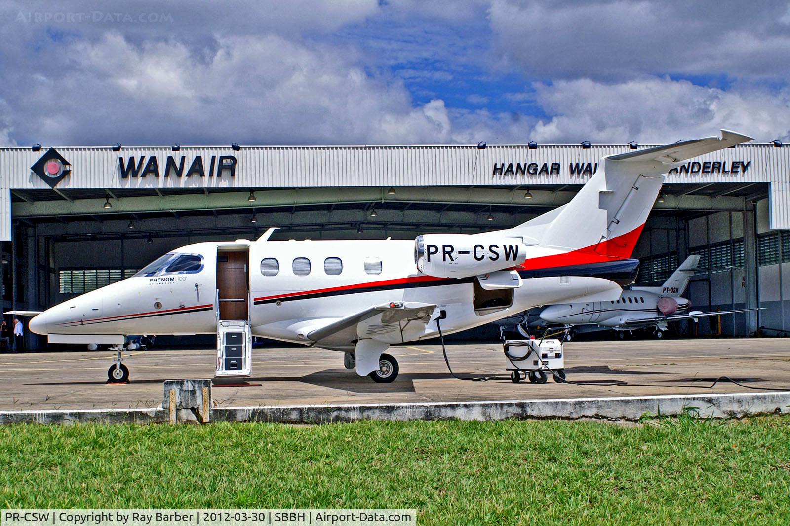 PR-CSW, 2009 Embraer EMB-500 Phenom 100 C/N 50000048, PR-CSW   Embraer EMB-500 Phenom 100 [50000048] Belo Horizonte-Pampulha Int'l~PP 30/03/2012