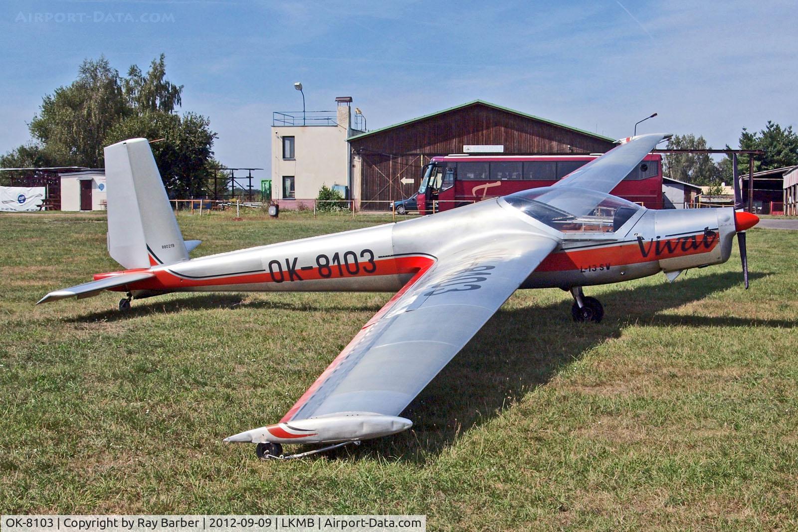 OK-8103, 1988 Aerotechnik L-13SW Vivat C/N 880219, OK-8103   Aerotechnik L-13SW Vivat [880219] Milada Boleslav~OK 09/09/2012