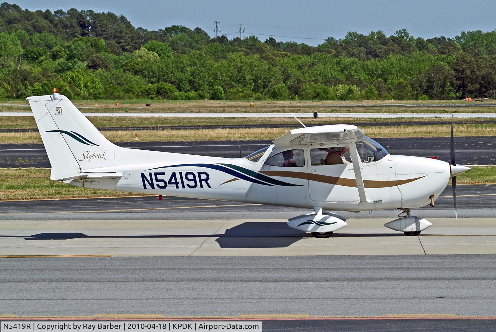N5419R, 1965 Cessna 172F C/N 17252962, N5419R   Cessna 172FSkyhawk [172-52962] Atlanta-Dekalb Peachtree~N 18/04/2010