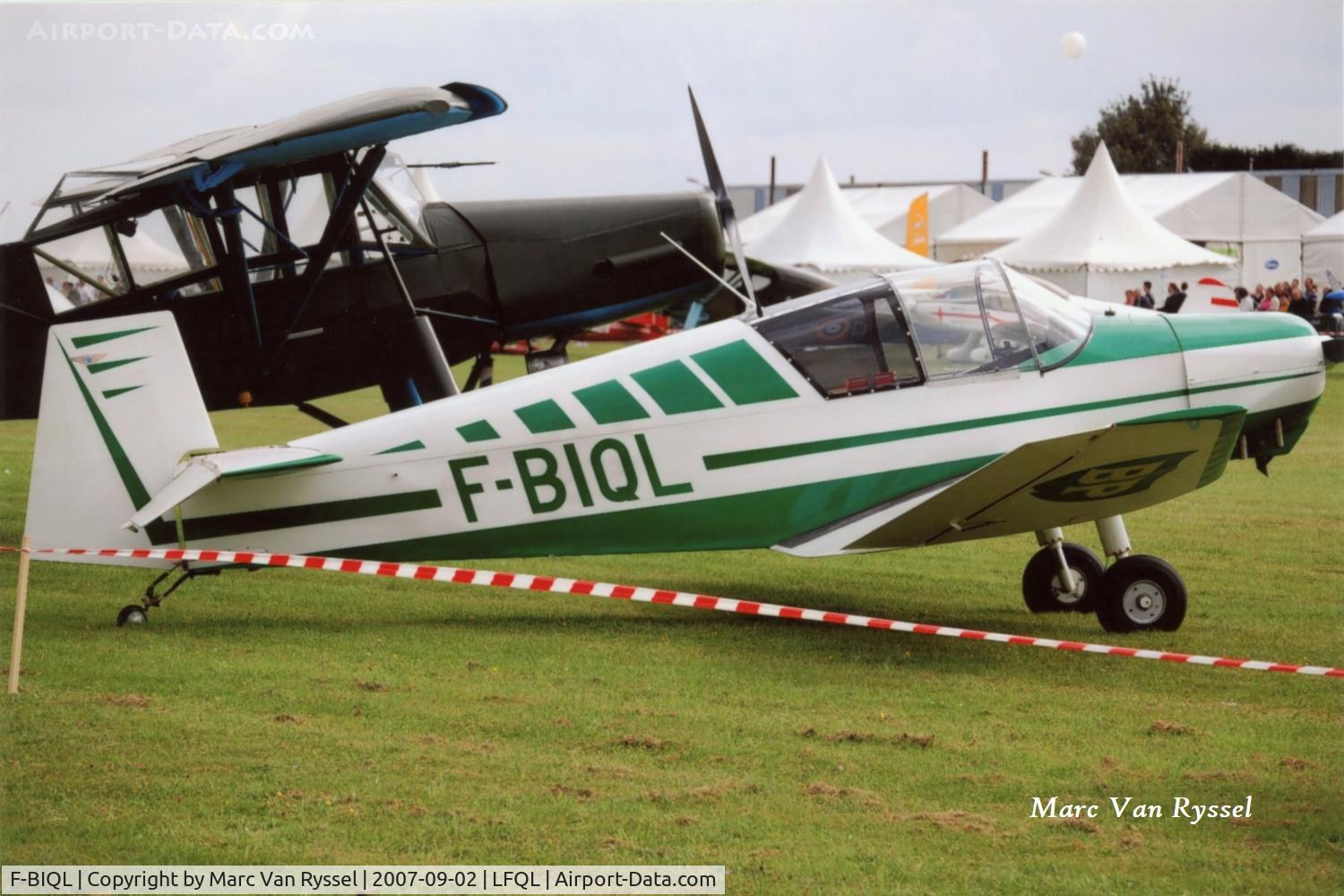 F-BIQL, Wassmer (Jodel) D-112 Club C/N 581, Lens airshow 2007.