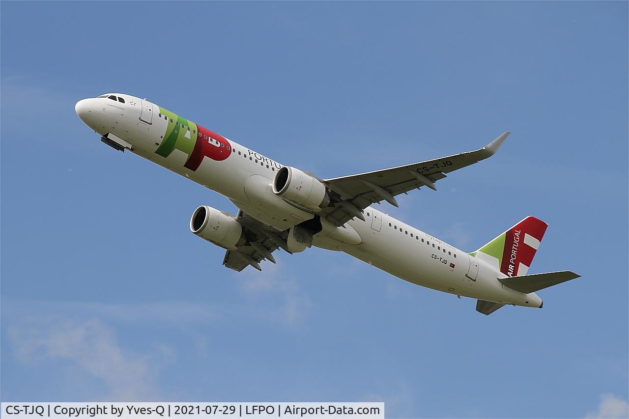 CS-TJQ, 2019 Airbus A321-251NX C/N 9308, Airbus A321-251NX, Take off rwy 24, Paris Orly airport (LFPO-ORY)