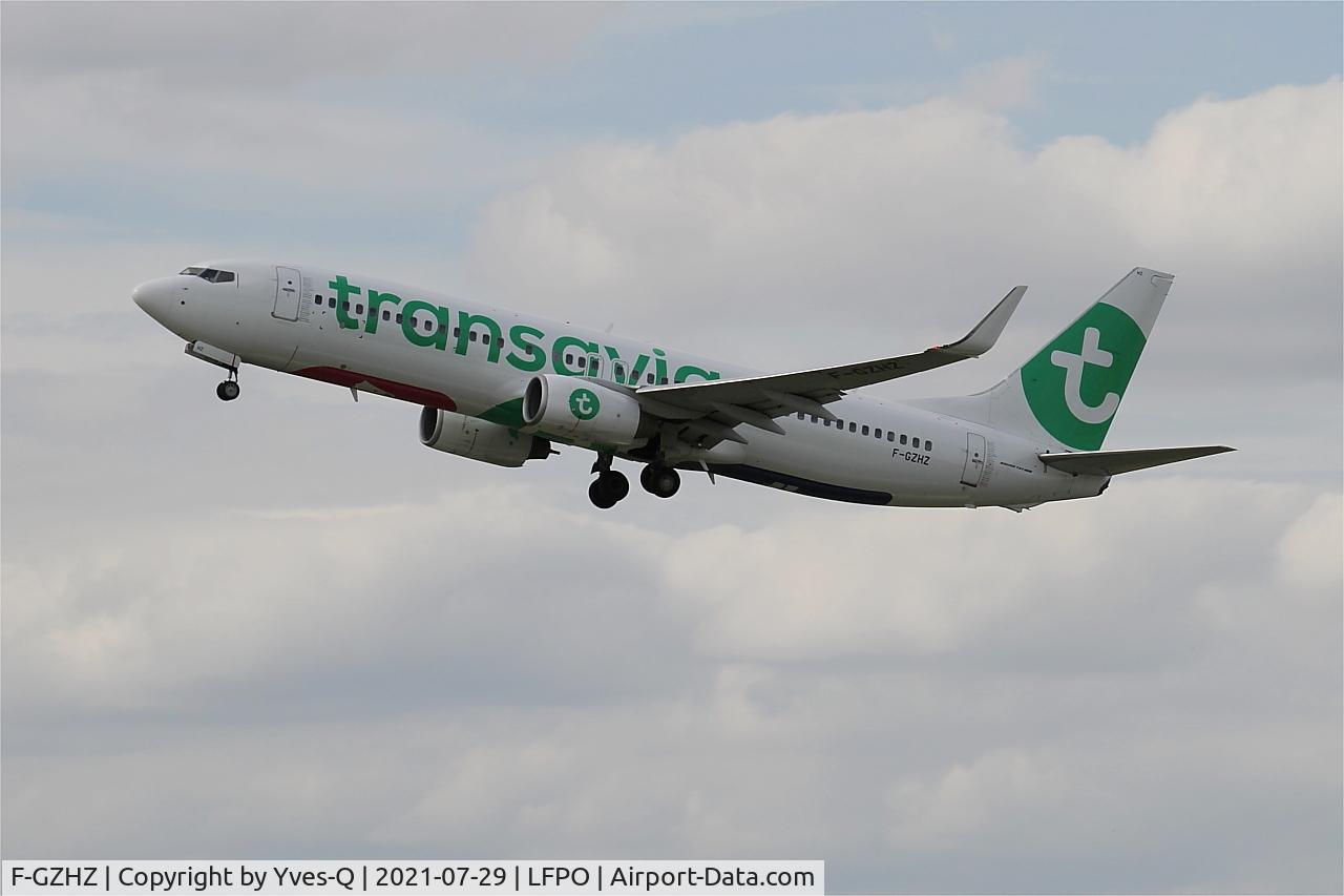 F-GZHZ, 2006 Boeing 737-85P C/N 33977, Boeing 737-85P, Take off rwy 24, Paris-Orly Airport (LFPO-ORY)