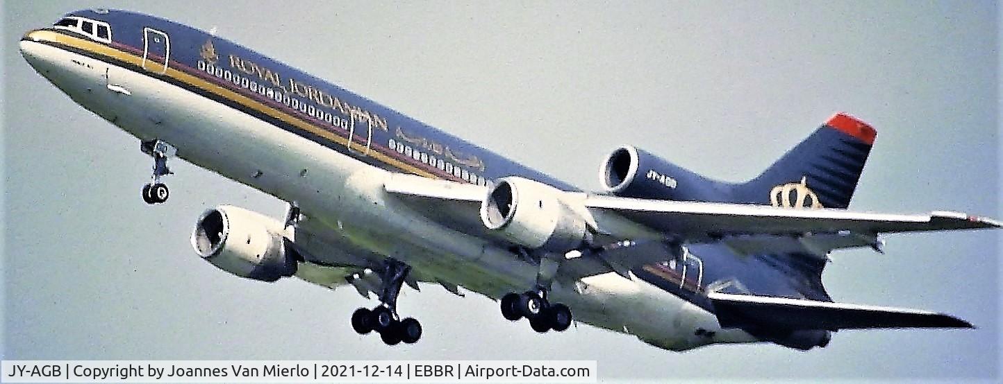 JY-AGB, 1981 Lockheed L-1011-385-3 TriStar 500 C/N 293A-1219, Slide scan