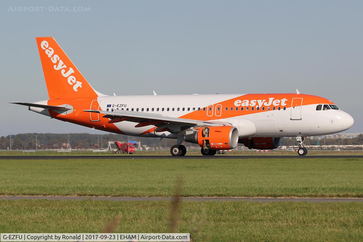 G-EZFU, 2010 Airbus A319-111 C/N 4313, at spl