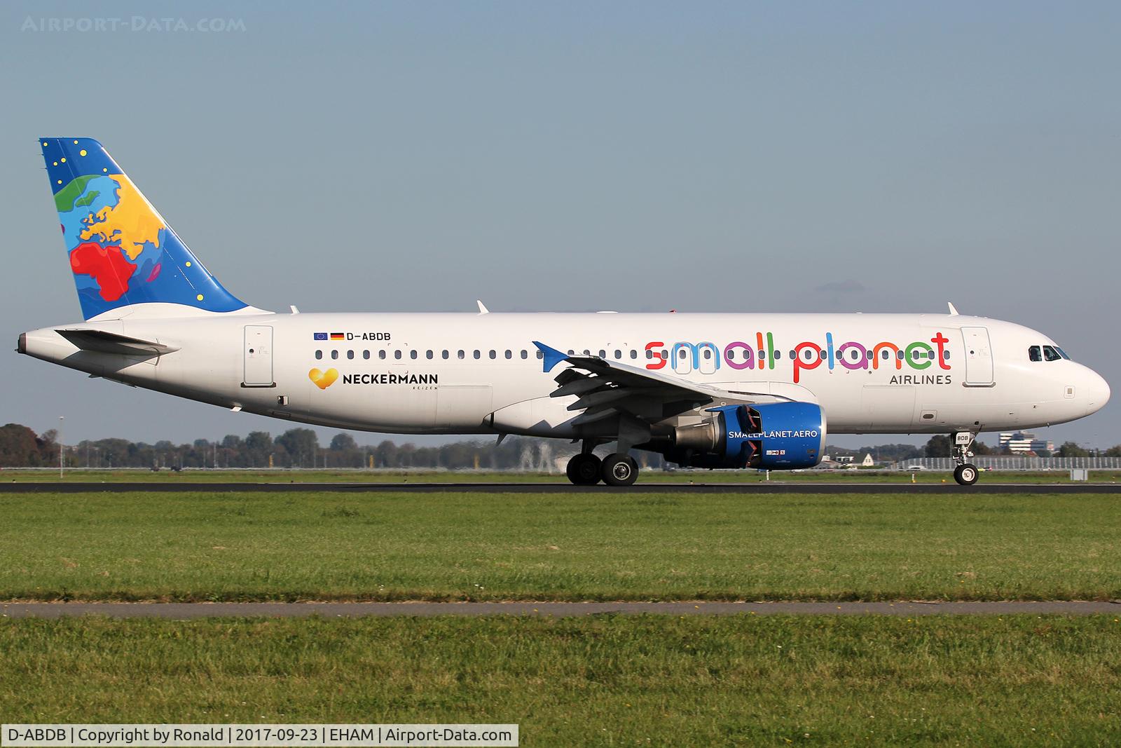 D-ABDB, 2005 Airbus A320-214 C/N 2619, at spl