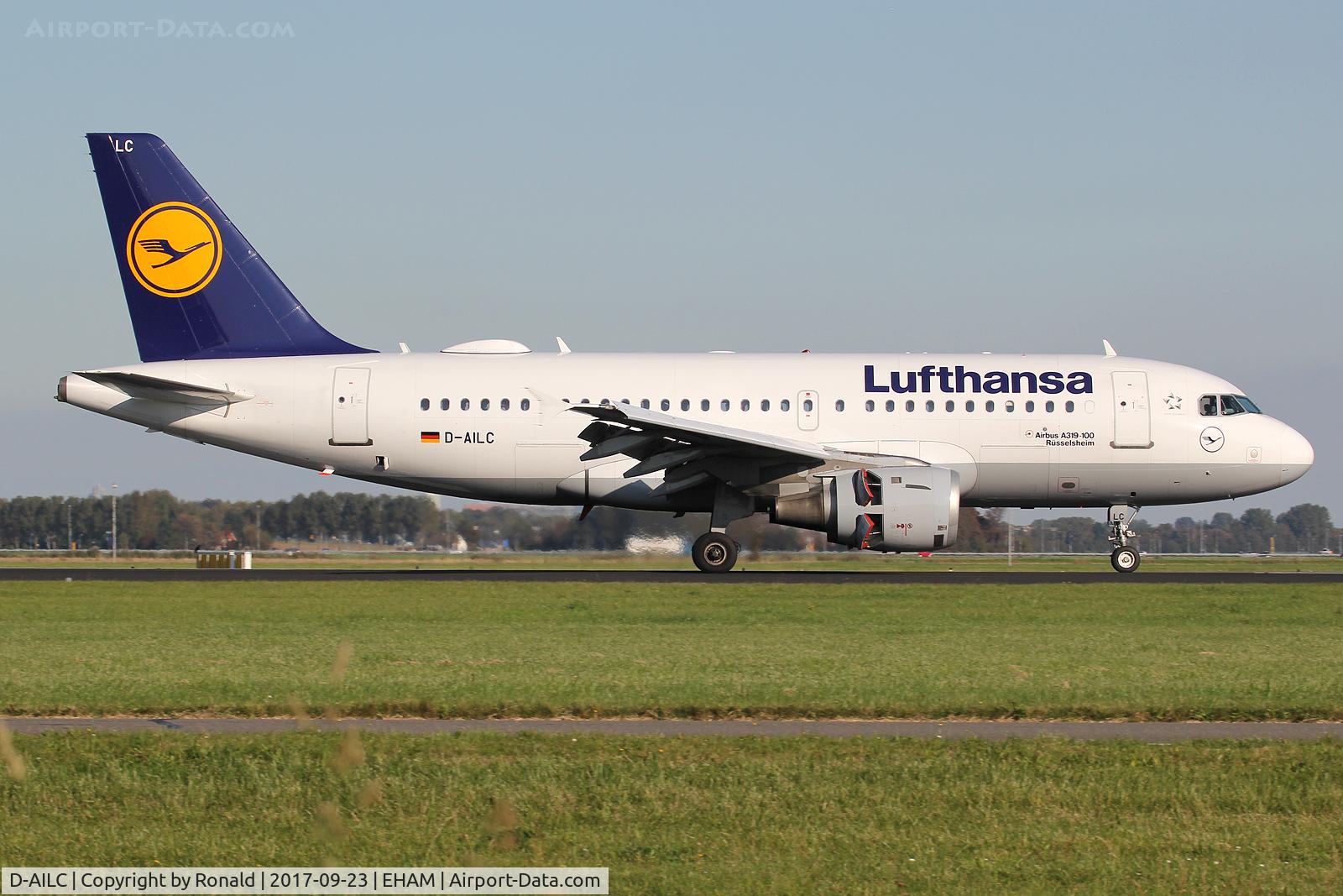 D-AILC, 1996 Airbus A319-114 C/N 616, at spl