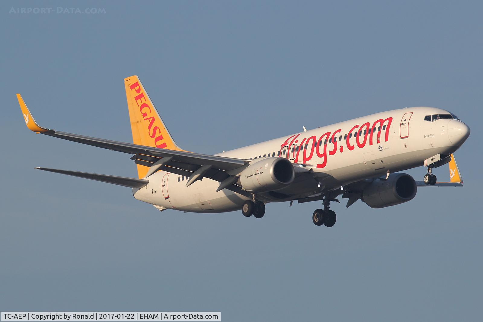 TC-AEP, 2011 Boeing 737-82R C/N 40724, at spl