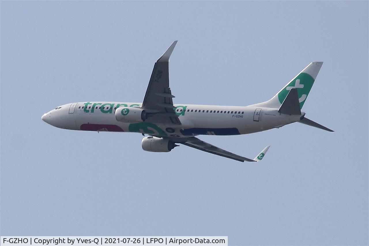 F-GZHO, 2015 Boeing 737-8K2 C/N 43880, Boeing 737-8K2, Climbing from rwy 24, Paris-Orly airport (LFPO-ORY)