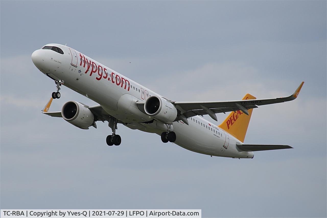 TC-RBA, 2019 Airbus A321-251NX C/N 8936, Airbus A321-251NX, Take off rwy 24, Paris Orly Airport (LFPO-ORY)