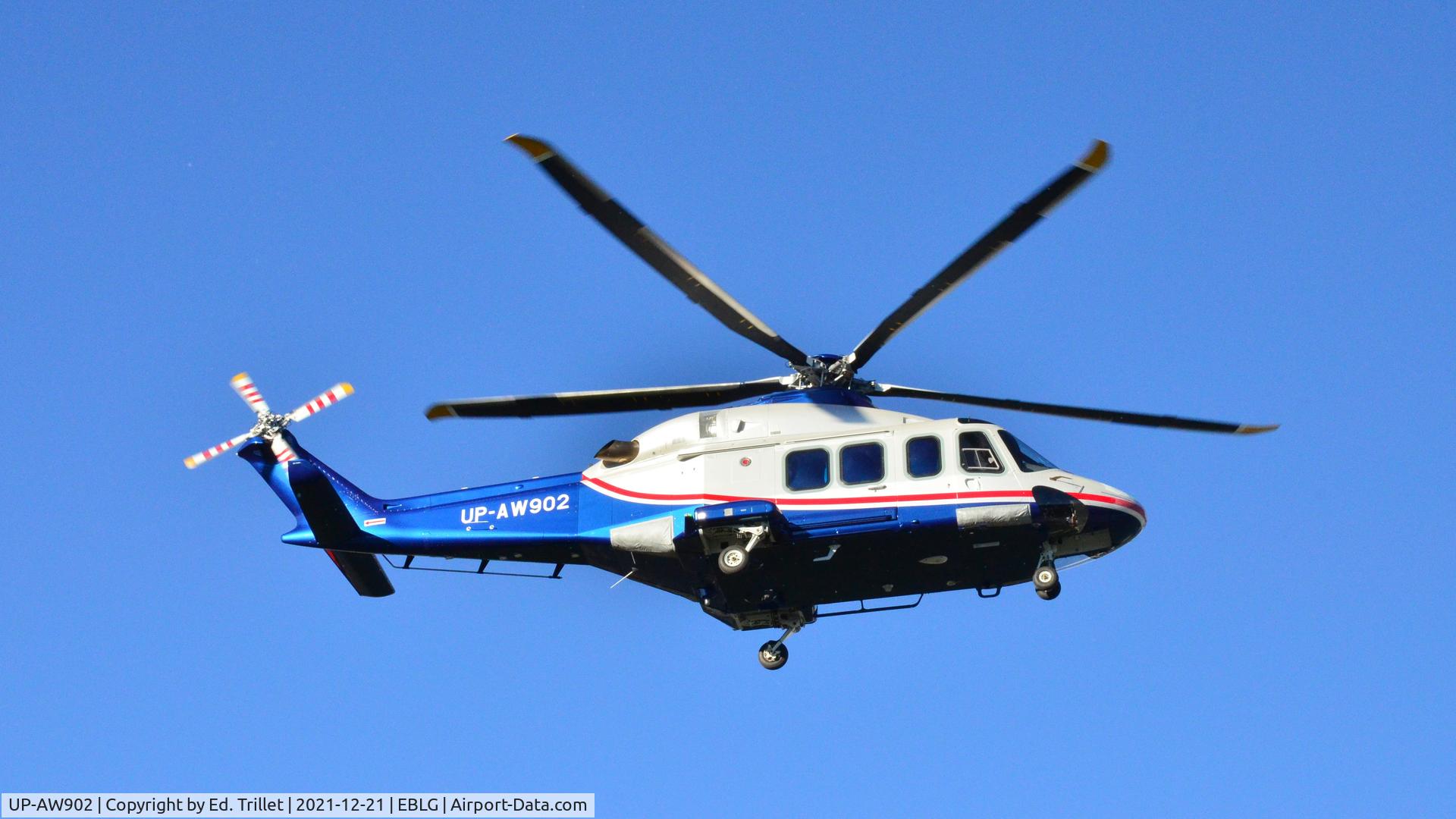 UP-AW902, 2007 AgustaWestland AW-139 C/N 31116, Flight test at Leonardo's facility LGG