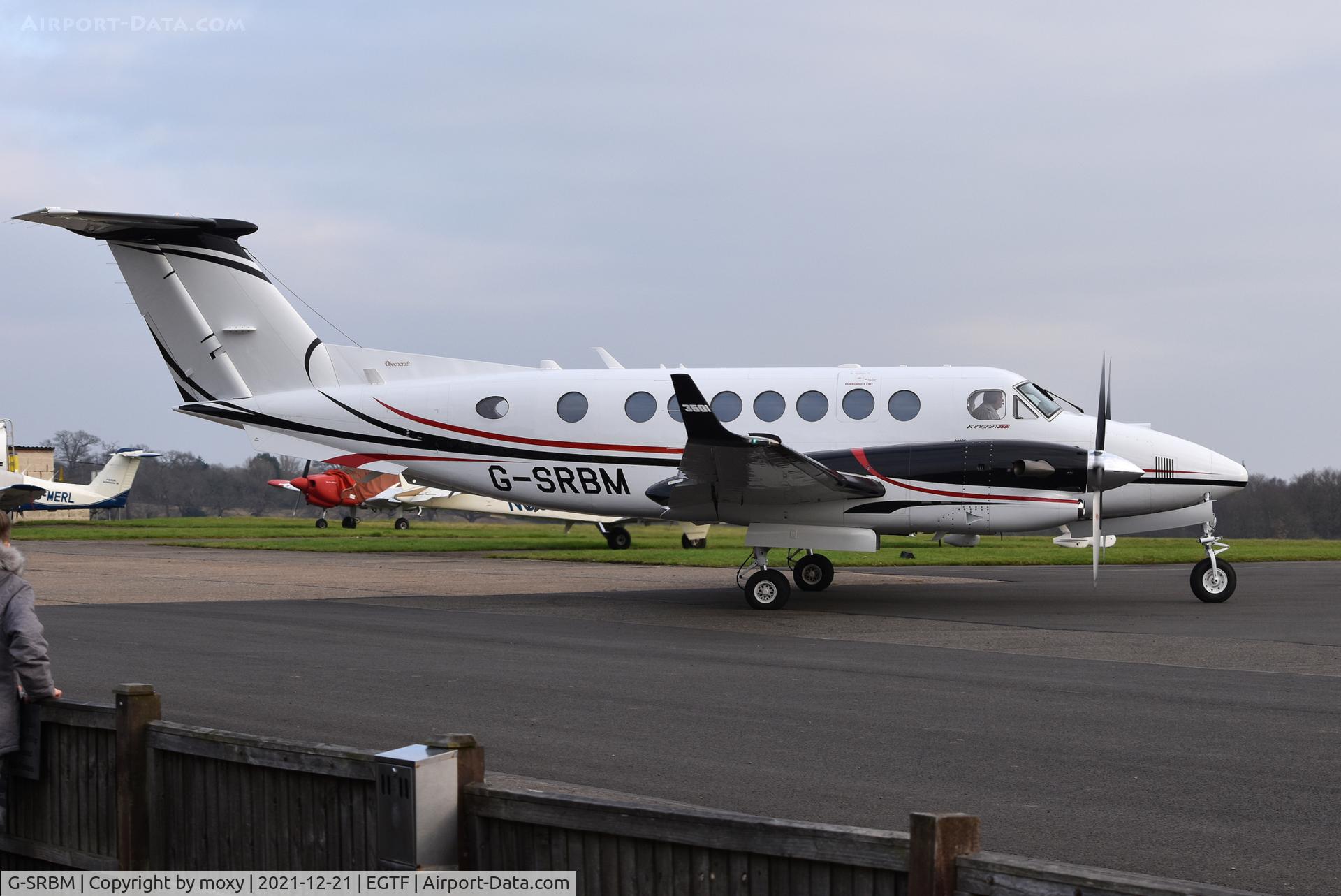 G-SRBM, 2016 Beechcraft 350i King Air (B300) C/N FL-1072, Beechcraft 350i King Air (B300) at Fairoaks. Ex N1072B