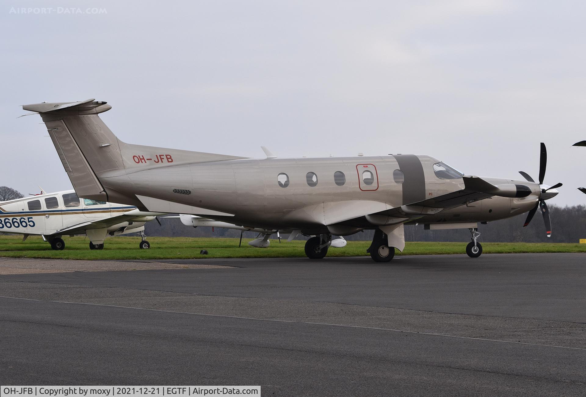 OH-JFB, 2016 Pilatus PC-12/47E NG C/N 1676, Pilatus PC-12/47E NG at Fairoaks.