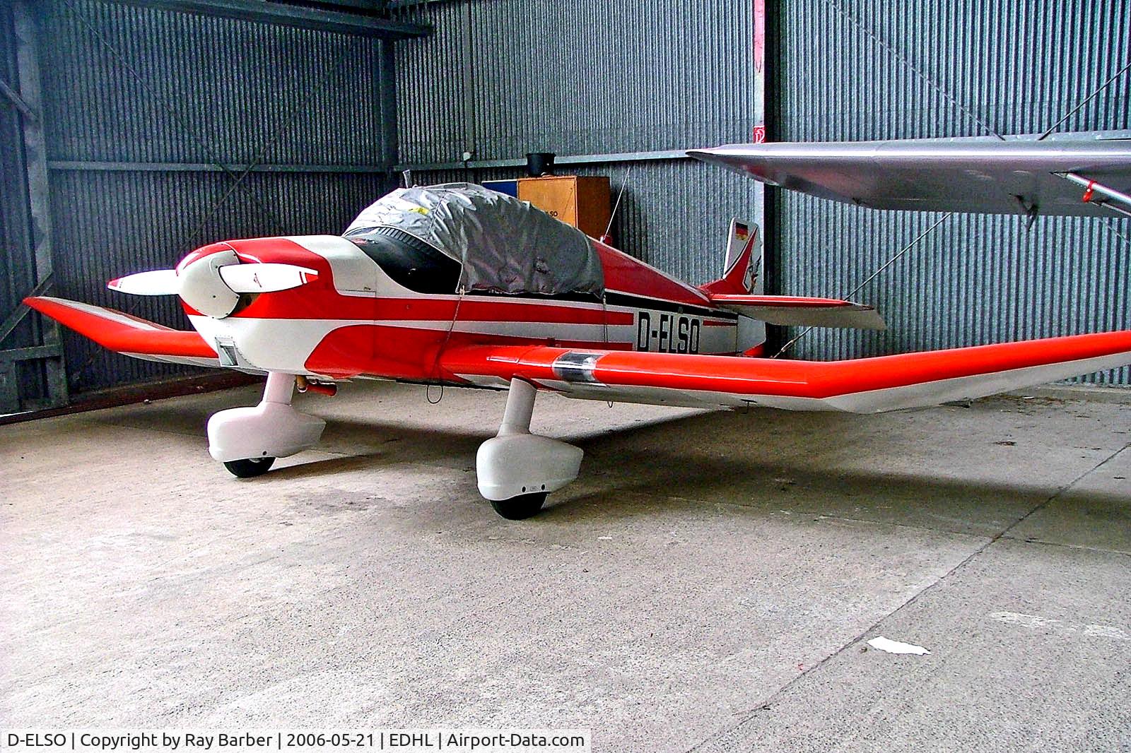 D-ELSO, 1963 SAN Jodel DR-1050 Ambassadeur C/N 396, D-ELSO   SAN Jodel DR.1050 [396] Lubeck~D 21/05/2006