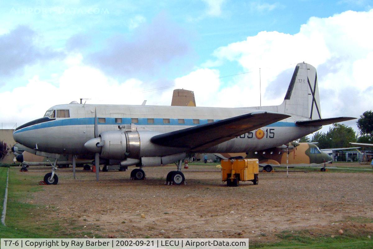 T7-6, CASA C-207A Azor C/N 15, T.7-6   CASA C-207A Azor [6] (Ex Spanish Air Force / Museo del Aire) Madrid-Cuatro Vientos~EC 21/09/2002