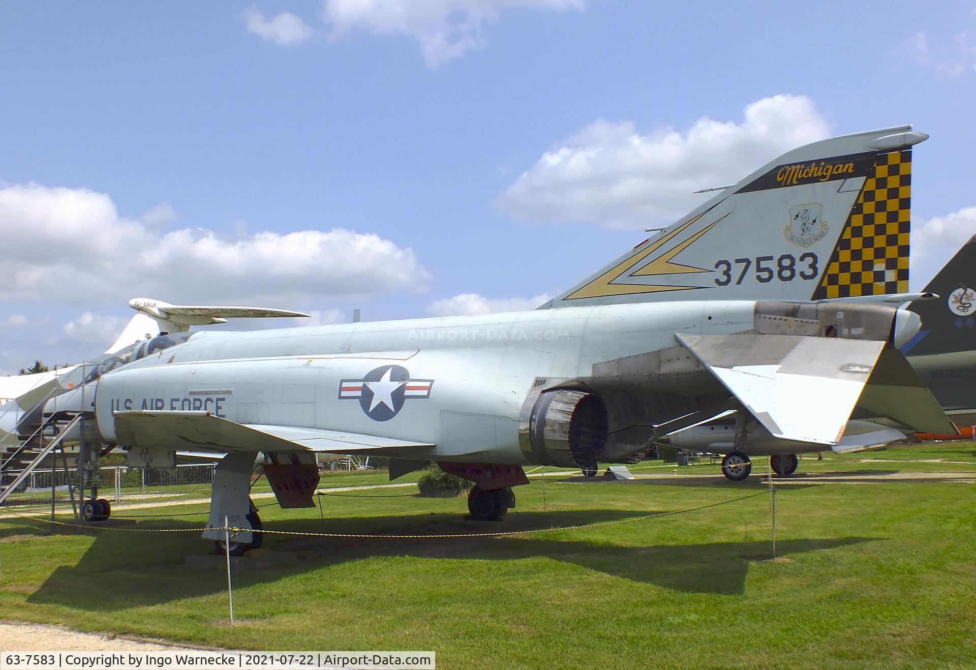 63-7583, 1963 McDonnell F-4C Phantom II C/N 635, McDonnell F-4C Phantom II at the Flugausstellung P. Junior, Hermeskeil