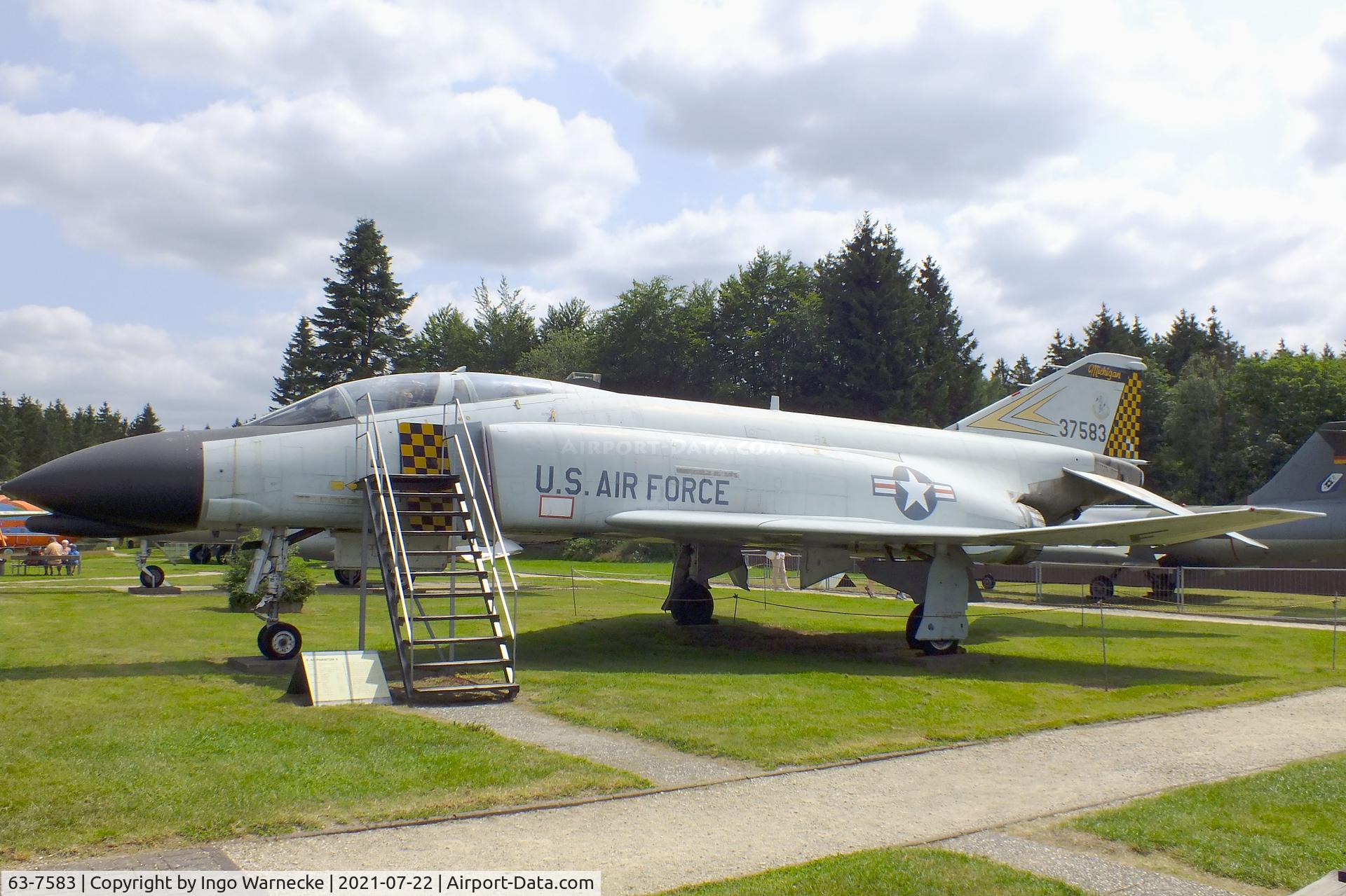 63-7583, 1963 McDonnell F-4C Phantom II C/N 635, McDonnell F-4C Phantom II at the Flugausstellung P. Junior, Hermeskeil