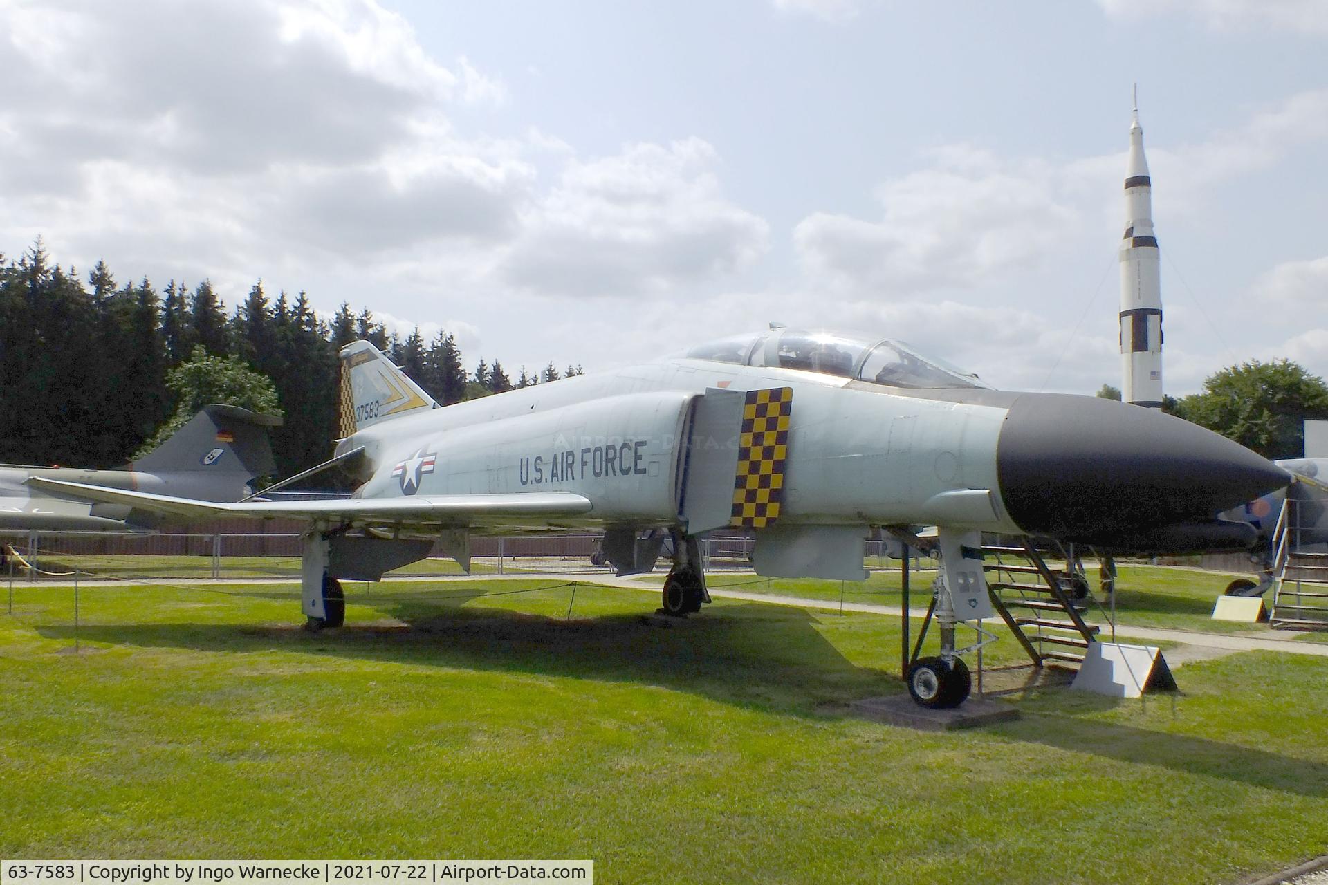 63-7583, 1963 McDonnell F-4C Phantom II C/N 635, McDonnell F-4C Phantom II at the Flugausstellung P. Junior, Hermeskeil