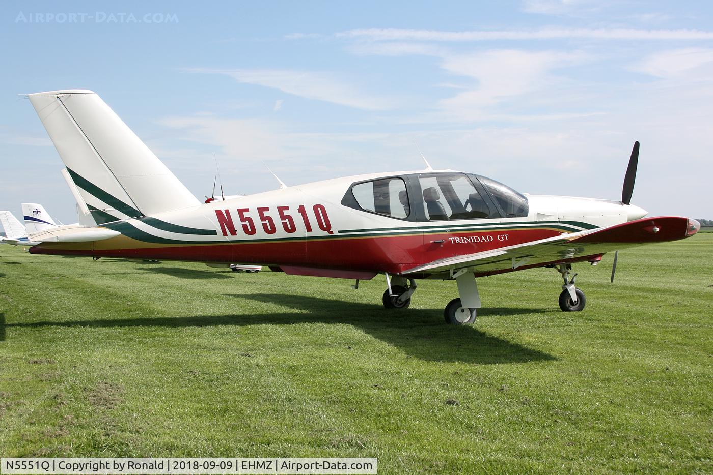 N5551Q, Socata TB-20 Trinidad GT C/N 1276, at ehmz