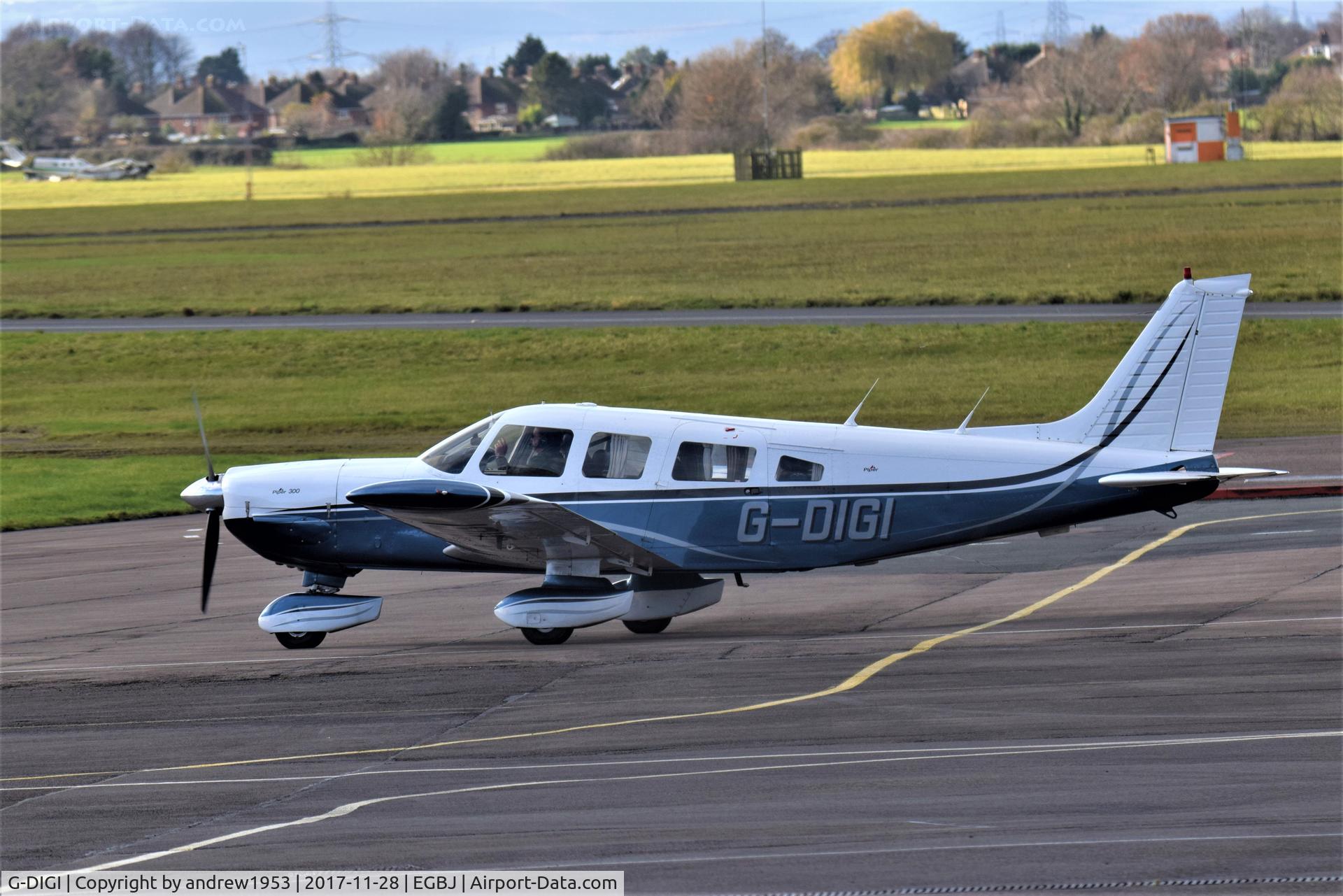 G-DIGI, 1979 Piper PA-32-300 Cherokee Six Cherokee Six C/N 32-7940224, G-DIGI at Gloucestershire Airport.