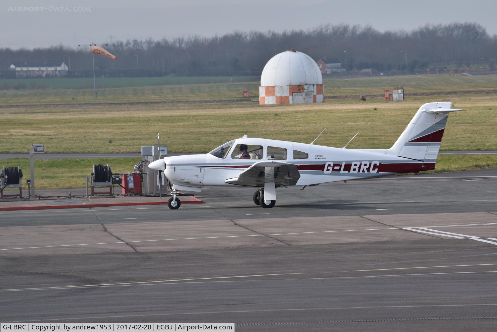 G-LBRC, 1979 Piper PA-28RT-201 Arrow IV C/N 28R-7918051, G-LBRC at Gloucestershire Airport.