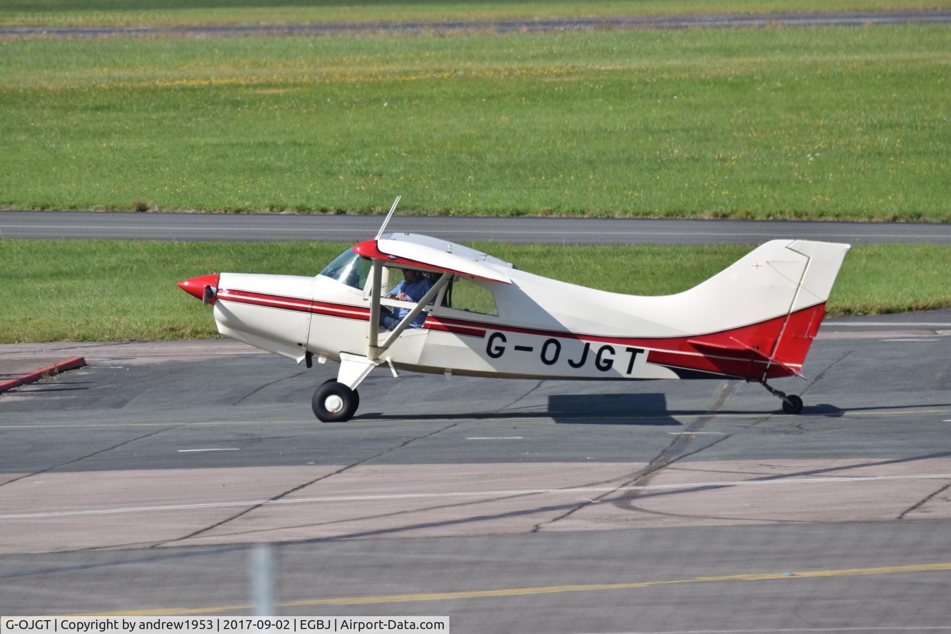 G-OJGT, 1979 Maule M-5-235C Lunar Rocket C/N 7285C, G-OJGT at Gloucestershire Airport.